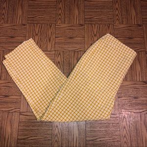 Pattered Cropped Pants